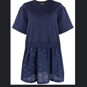 See by Chloe Royal Navy Dress